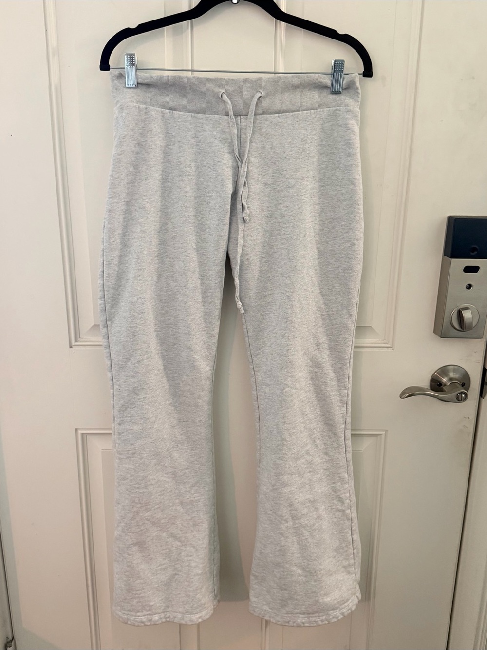 Brandy Melville Sweatpants S | Heather Gray Flare Drawstring